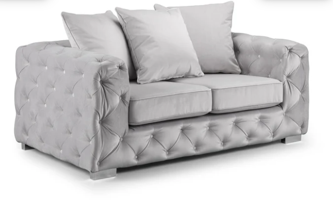 Ash Chesterfield 2 Seater Sofa