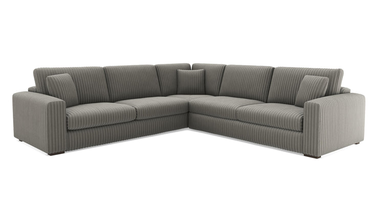 Luvette Large Fabric Corner Sofa