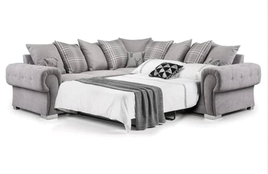 Verona Kensington Fabric Corner Sofa Bed