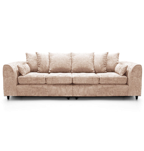 Rosa Soft Chenille 4 Seater Sofa