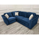 The Modern Lincoln studded arms 4 Seater Modular Corner Sofa