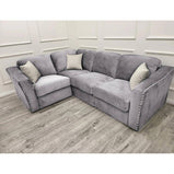 The Modern Lincoln studded arms 4 Seater Modular Corner Sofa