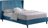 Amelia Velvet Fabric bed