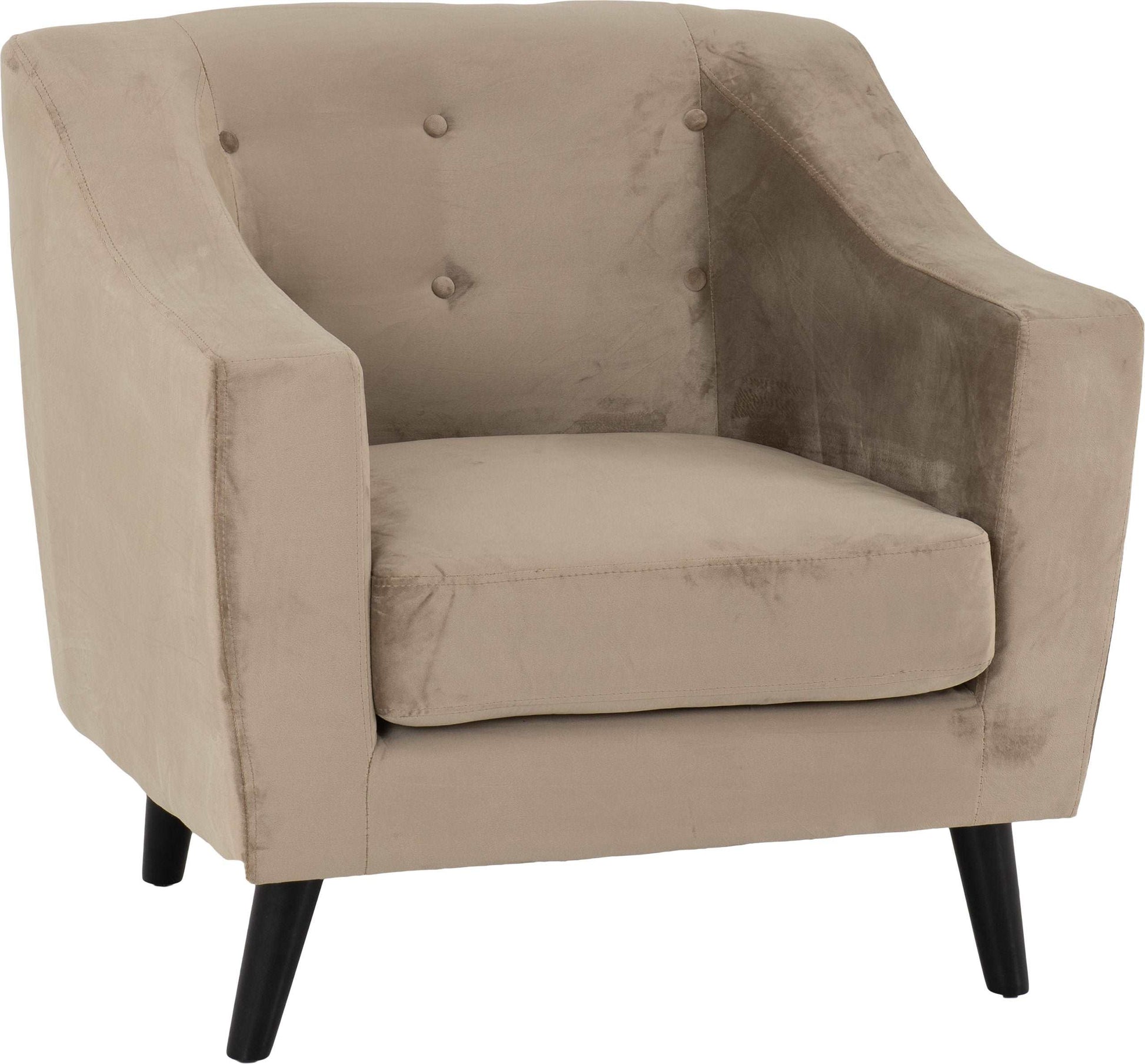 Ashley 1 Seater Sofa Oyster Velvet Fabricvendor##seotitleproduct-colour##