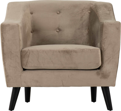 Ashley 1 Seater Sofa Oyster Velvet Fabricvendor##seotitleproduct-colour##