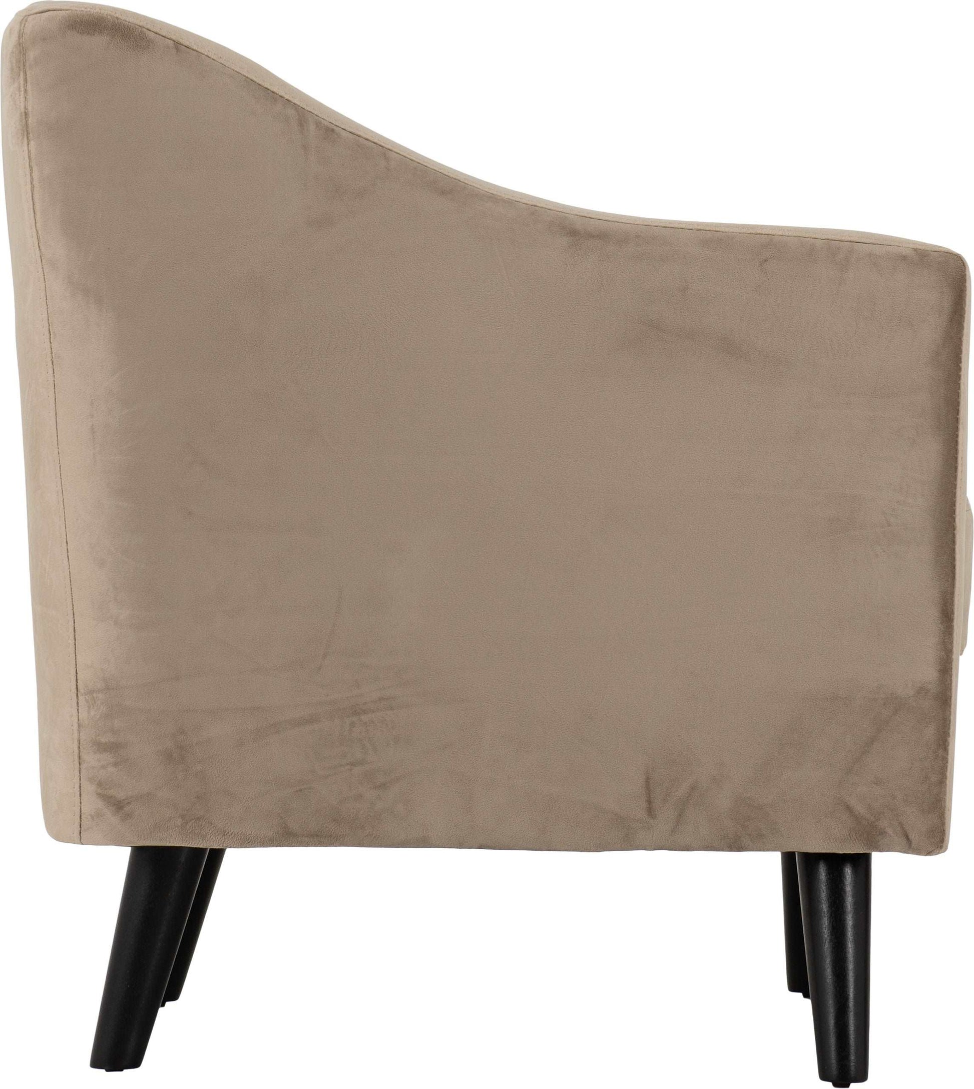 Ashley 1 Seater Sofa Oyster Velvet Fabricvendor##seotitleproduct-colour##
