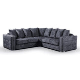 Bentley Corner Sofa with Squared arms and Elegant studs