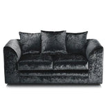 Bella Crushed Velvet 2 Seater Sofa