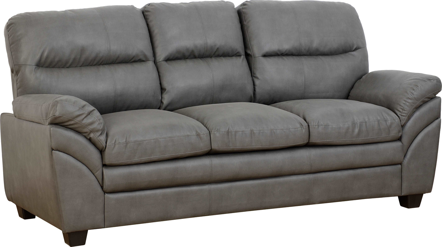 Capri 3+2 Suite Grey Faux Leathervendor##seotitleproduct-colour##