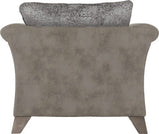 Grace Chair Silver/Grey Fabric