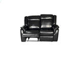 Pryme genuine Leather combination Reclining Sofa Set