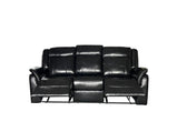 Pryme genuine Leather combination Reclining Sofa Set