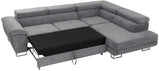 Amaro Corner Storage Sofa bed