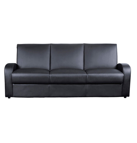 Kimberley PU Leather Storage and sofa bed