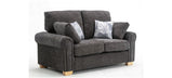 Cambridge Grey  Fabric 3+2 Sofa Set Full back Cushions