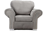 Oakland velvet grey armchairvendor##seotitlearmchairproduct-colour##