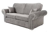 Oakland 3 Seater Sofa Plush Greyvendor##seotitle3 Seater plush Sofaproduct-colour##