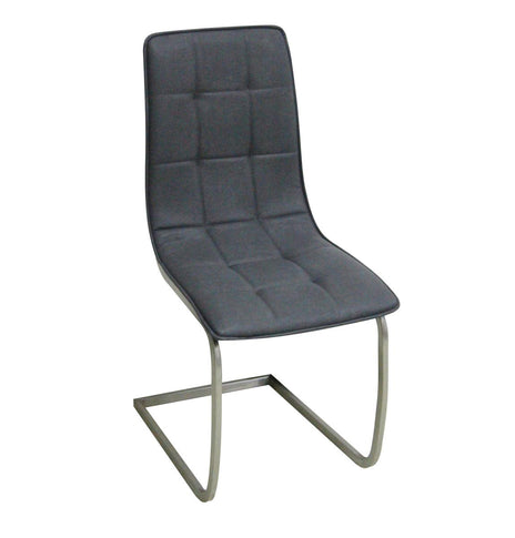 Olivia Glass Dining Table with 4 chairs Champagne & Natural