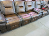 Milan Leather Recliner 3+2 Sofa Set with in New Twin Colours