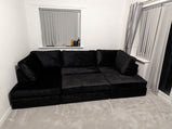 Carnaby U Shape Cinema Sofa with Large Footstool