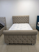 Amaro Sleigh Bed with 1000 pocket Sprung Mattress