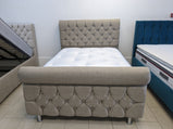 Amaro Sleigh Bed with 1000 pocket Sprung Mattress