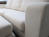 Olivia Corner Sofa with spacious footstool