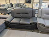 Mila Faux Leather Sofa Set