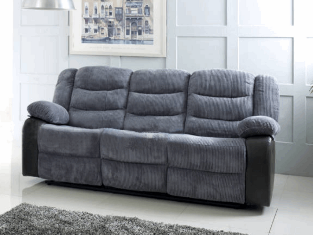 Cloth reclining sofa set deals