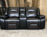 Milan Leather Recliner 3+2 Sofa Set with in New Twin Colours