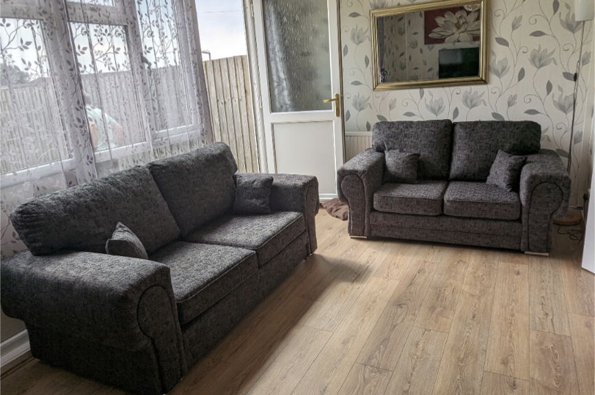 Wilcot Fabric 3seater +2seater Sofa Set