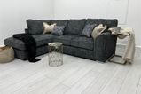 Chiswick Corner Sofa with a spacious footstool