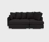 Chiswick Corner Sofa with a spacious footstool