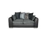 Emily Grey Chenille Fabric 3+2 Sofa Set