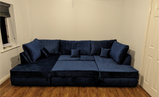 Carnaby U Shape Cinema Sofa with Large Footstool