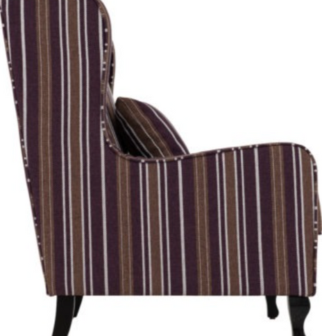 Sherborne Fireside Chair
Burgundy Stripe Fabric