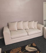 Casper Kensington Fabric 3 Seater Sofa