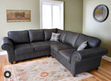 Oakland Corner Sofa Charcoal