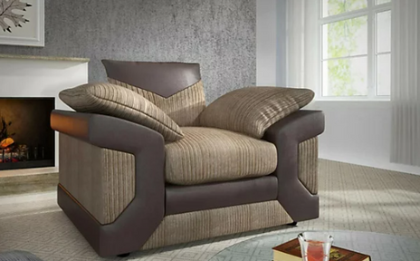 Dino Jumbo Cord Armchair