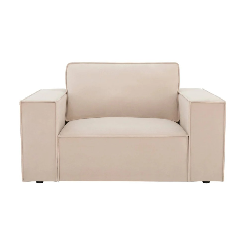 Sloane Plush Velvet Armchair
