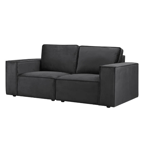 Sloane Plush Velvet 2 Seater Sofa