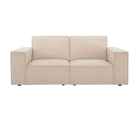 Sloane Plush Velvet 2 Seater Sofa