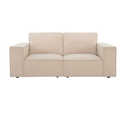 Sloane Plush Velvet 2 Seater Sofa