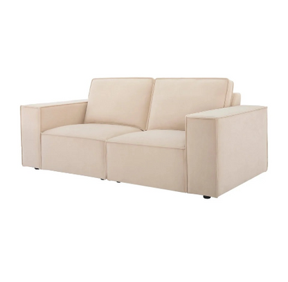 Sloane Plush Velvet 2 Seater Sofa