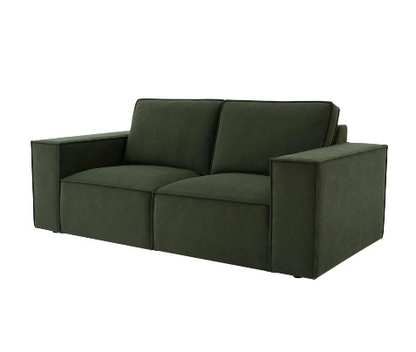 Sloane Plush Velvet 2 Seater Sofa