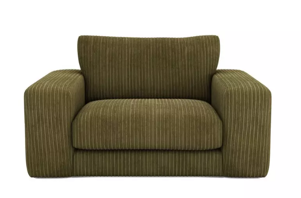 Emily Jumbo Cord Armchair