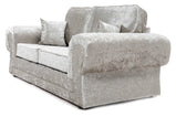 Tangent 3 + 2 Seater Sofa Silver Shimmer