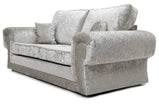 Tangent 3 + 2 Seater Sofa Silver Shimmer