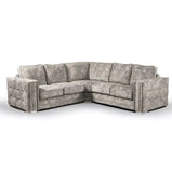 Bentley Corner Sofa with Squared arms and Elegant studs