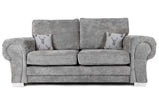 Verona Grey Fabric 3+2 Full back Cushions